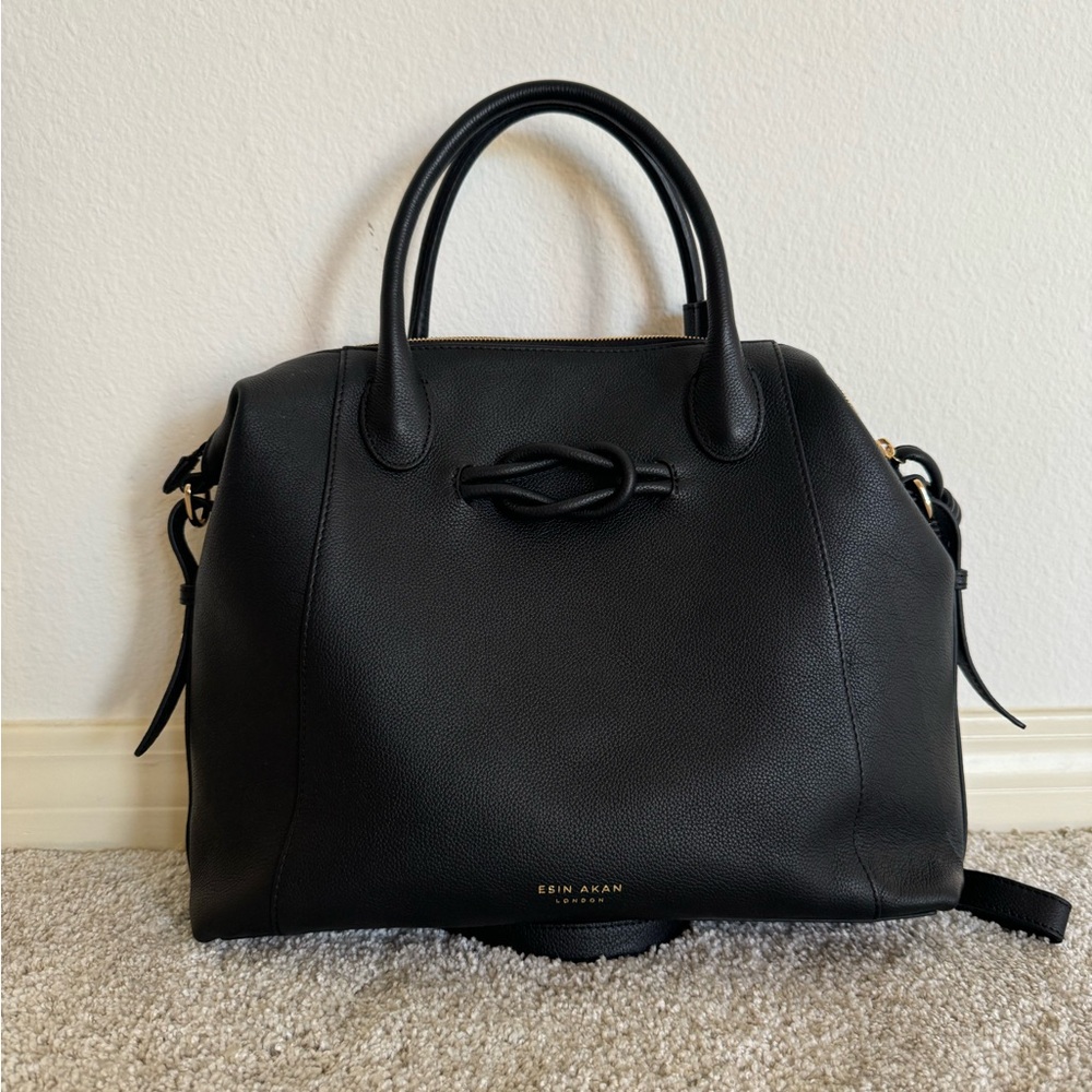 Esin Akan 6-in-1 Wimbledon Leather Backpack Tote